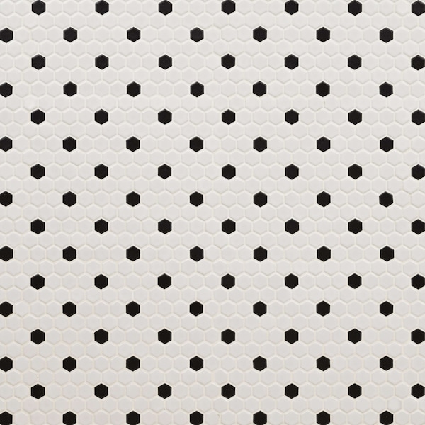 Msi Adelaide 10.16 in. x 11.71 in. Hexagon Matte Porcelain Wall and Floor Tile, 15PK - ZOR-MD-0515