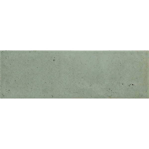 Apollo Tile Antiek 2.58 in. x 7.9 in. Glossy Green Ceramic Subway Wall and Floor Tile 5.38 sq. ft./case, 38PK - MOD88CEL258A