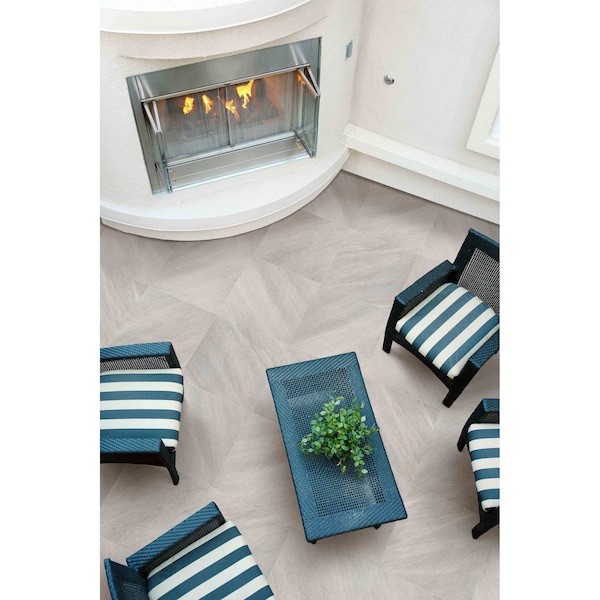 Msi Fossil Snow 24'' X 24'' Matte Porcelain Paver Tile, 2PK - ZOR-PT-0768