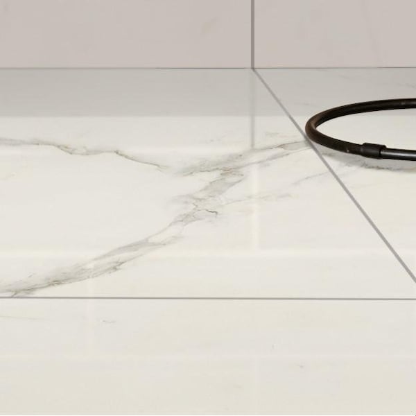 Msi Regallo Calacatta Isla 3" X 24"  Matte Porcelain Bullnose Wall Tile, PK10 - ZOR-PT-TR-0233