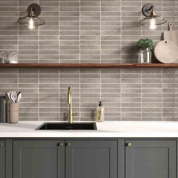Daltile Daltile Remedy 2-1/4" x 9-1/2" Porcelain Wall Tile in Glossy Zen, PK36 - RD23RCT210HDCGL