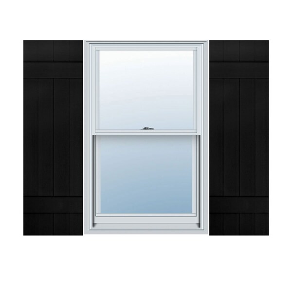 Ekena Millwork Mid-America Vinyl, TailorMade Four Board Joined (2 Batten), Board-n-Batten Shutters, J41438002, PR - J41438002