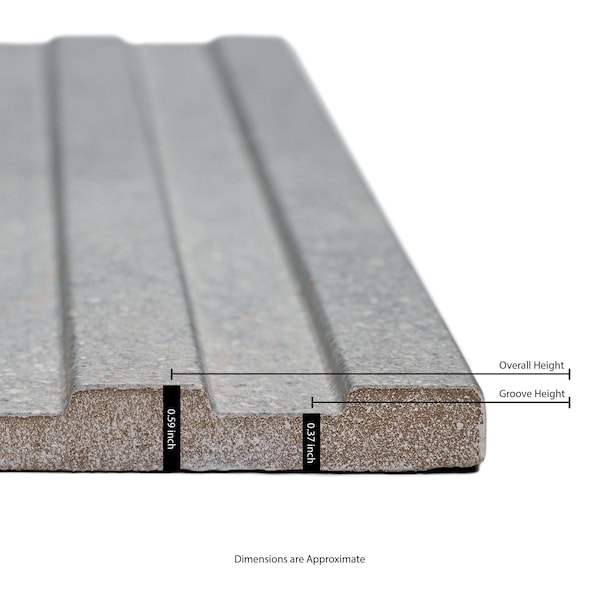 Msi Serata Vibra Terranova 6 in. X 16 in. Matte Porcelain Wall Tile, 10PK - ZOR-PT-0819