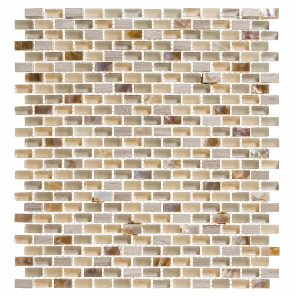 Andova Tiles SAMPLE Tino 038 x 075 Natural Stone Mosaic Wall  Floor Tile - SAM-ANDTIN116