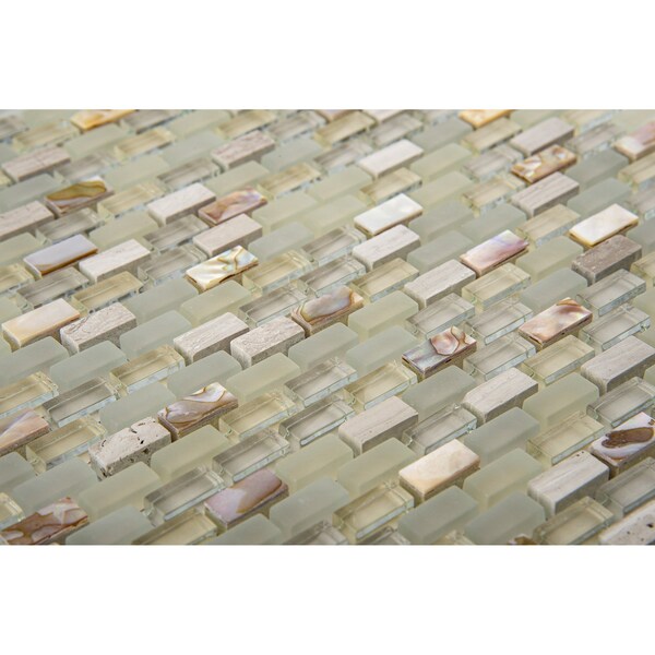 Andova Tiles SAMPLE Tino 038 x 075 Natural Stone Mosaic Wall  Floor Tile - SAM-ANDTIN116