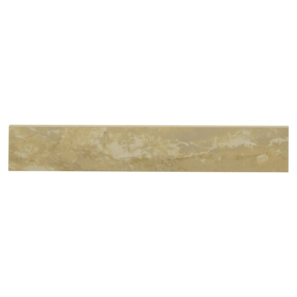 Msi Onyx Sand Bullnose 3 In. X 18 In. Porcelain Wall Tile, 25PK - ZOR-PT-TR-0152