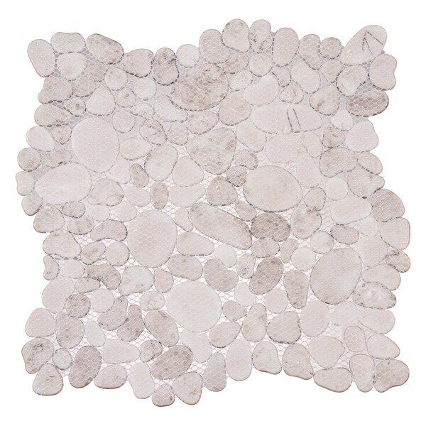 Andova Tiles SAMPLE-Mesa Pebble/Stone Look Glass Mosaic Wall Tile - SAM-ANDMES990