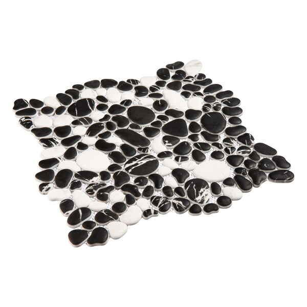 Andova Tiles SAMPLE-Mesa Pebble/Stone Look Glass Mosaic Wall Tile - SAM-ANDMES990