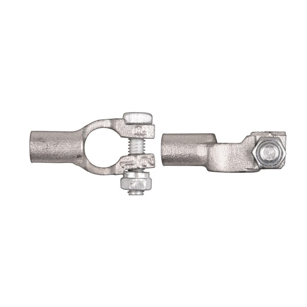 Terminales de batería rectos para disco calibre 1-2 positivo PK2 - 17642PK
