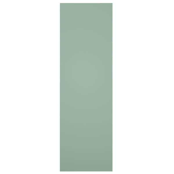 Ekena Millwork True Fit PVC Center X-Board Farmhouse Fixed Mount Shutters, Seaglass , 18W x 40H, PR - TFP107FH18X040SG