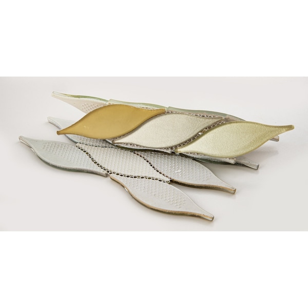 Andova Tiles ANDOVA TILES Zeille Glass Arabesque Mosaic Tile - ANDZEI199