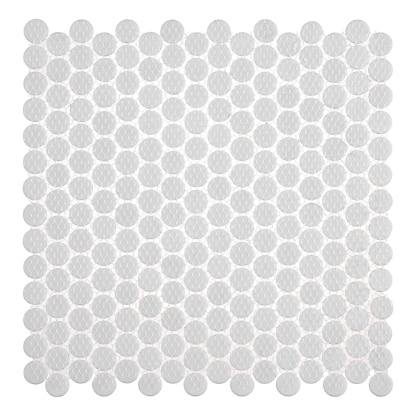 Andova Tiles SAMPLE Dexo 1 x 1 Glass Penny Round Mosaic Wall  Floor Tile - SAM-ANDDEX332