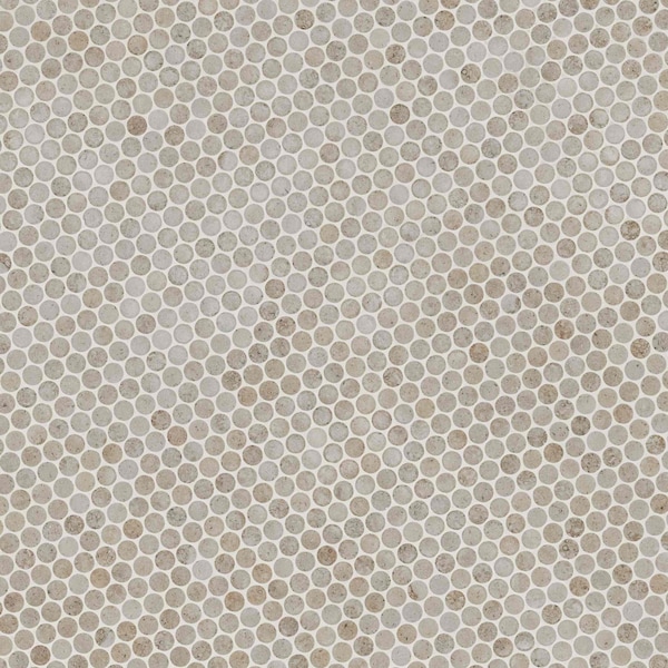 Msi Myrtle Sands Round Sample Matte Porcelain Mosaic Floor And Wall Tile - ZOR-MD-0624-SAM