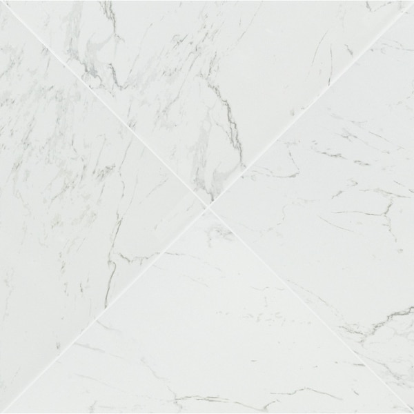 Msi Pietra Carrara 24 X 24 Polished Porcelain Field Tile, 4PK - ZOR-PT-0165