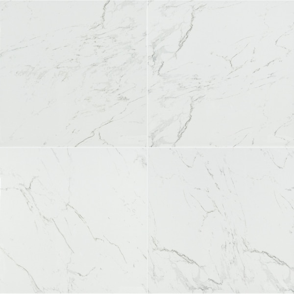 Msi Pietra Carrara 24 X 24 Polished Porcelain Field Tile, 4PK - ZOR-PT-0165