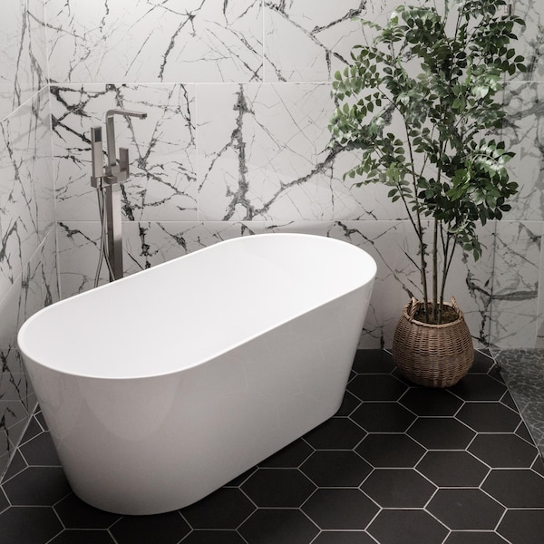 Msi Glacial Veil 24in X 48in Polished Porcelain Floor And Wall Tile, 2PK - ZOR-PT-0798