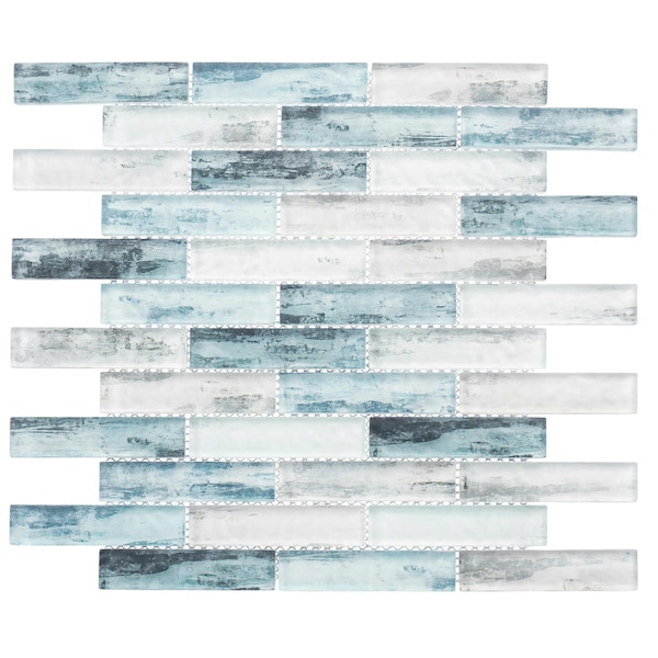 Andova Tiles SAMPLE Giovan 1 x 4 Glass Brick Joint Mosaic Tile - SAM-ANDGIO403