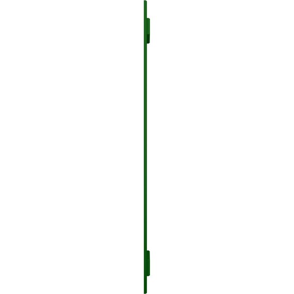 Ekena Millwork True Fit PVC Two Board Spaced Board-n-Batten Shutters, Viridian Green, 11 1/4W x 66H, PR - TFP101SBF11X066HG