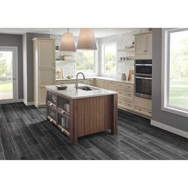 Msi Belmond Obsidian 8 In. X 40 In. Glazed Ceramic Floor And Wall Tile, 5PK - ZOR-PT-0134