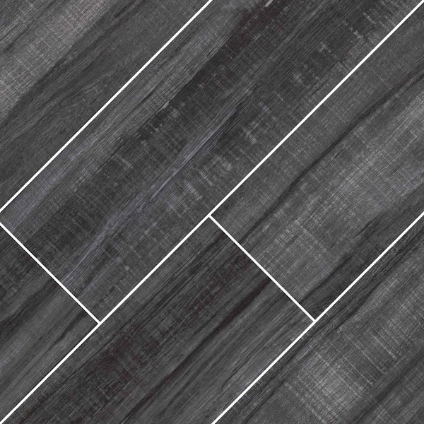 Msi Belmond Obsidian 8 In. X 40 In. Glazed Ceramic Floor And Wall Tile, 5PK - ZOR-PT-0134