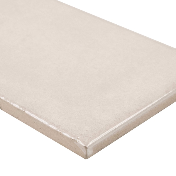 Msi Renzo Dove 3" X 12" Glossy Ceramic White Wall Tile, PK22 - ZOR-PT-0118