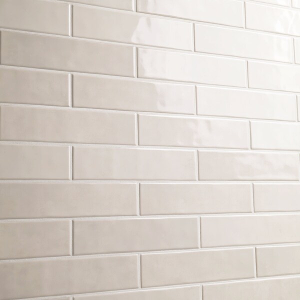 Msi Renzo Dove 3" X 12" Glossy Ceramic White Wall Tile, PK22 - ZOR-PT-0118
