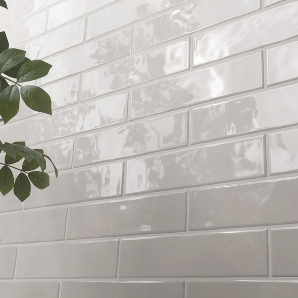 Msi Renzo Dove 3" X 12" Glossy Ceramic White Wall Tile, PK22 - ZOR-PT-0118