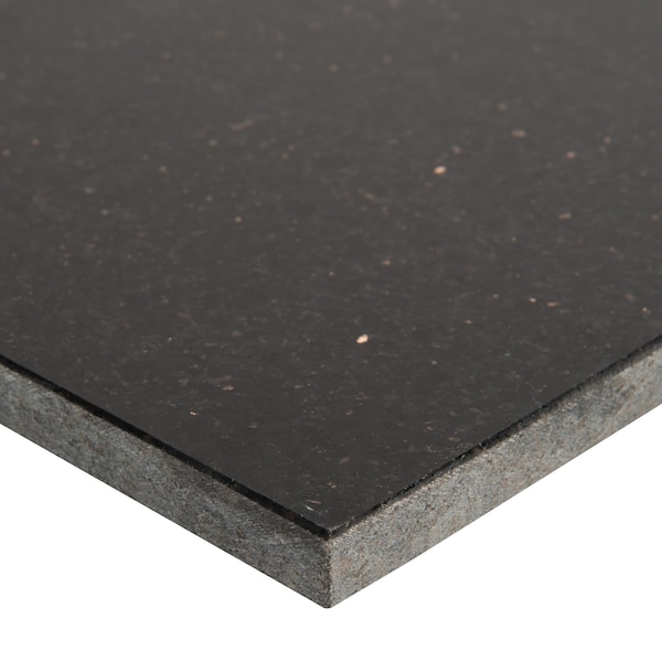 Msi Black Galaxy SAMPLE Polished Granite Floor And Wall Tile - ZOR-NS-0044-SAM