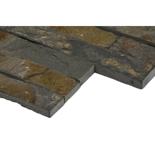 Msi Gold Rush Ledger Panel SAMPLE Natural Quartzite Wall Tile - ZOR-PNL-0075-SAM