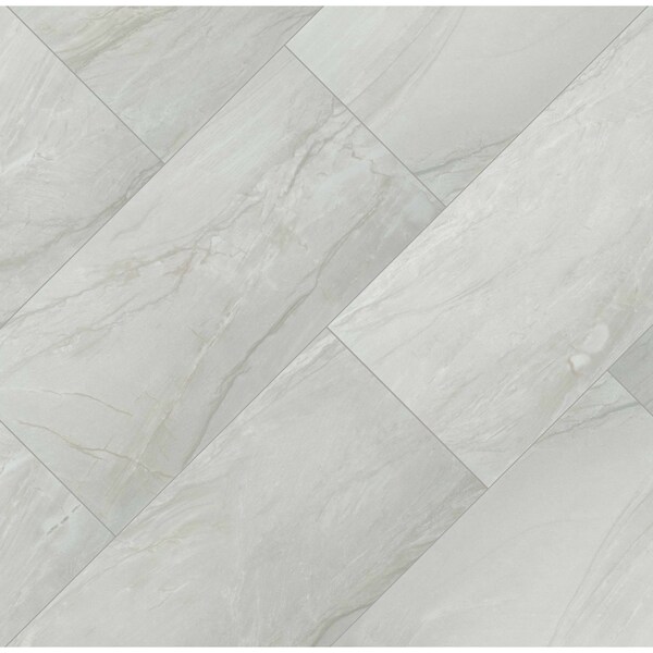 Msi Durban Gray 12 In. X 24 In. Matte Porcelain Floor And Wall Tile, 8PK - ZOR-PT-0404