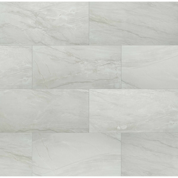Msi Durban Gray 12 In. X 24 In. Matte Porcelain Floor And Wall Tile, 8PK - ZOR-PT-0404