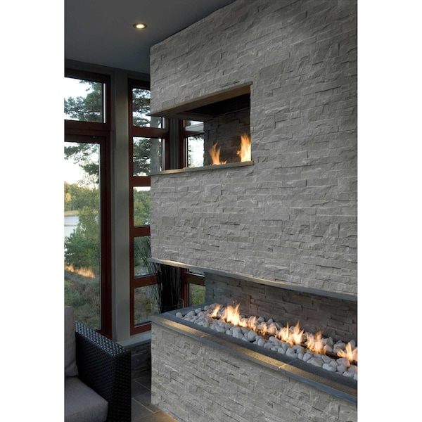 Msi Mountain Bluestone Splitface Ledger Corner 6 in.  X 18 in.  Natural Sandstone Wall Tile, 4PK - ZOR-PNL-0134