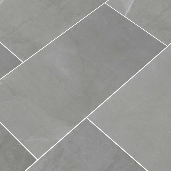 Msi Sande Gray 12 In. X 24 In. Matte Porcelain Floor And Wall Tile, 8PK - ZOR-PT-0240