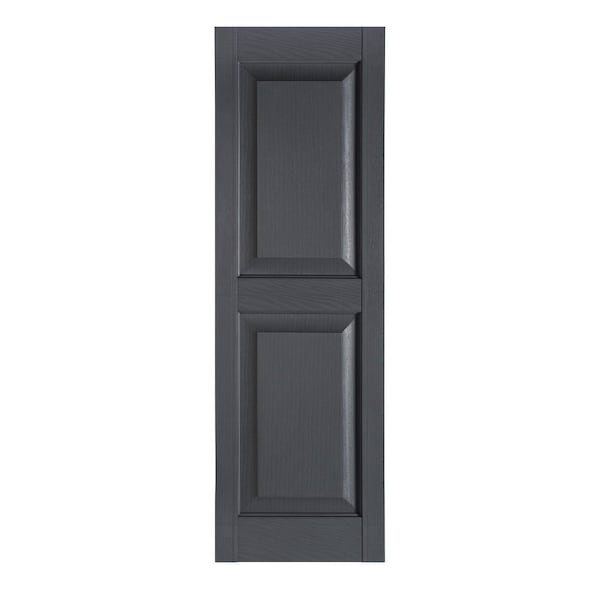 Perfect Shutters 15 Inch x 67 Inch Raised Panel Exterior Vinyl Shutter, PR - RP-15-67-07