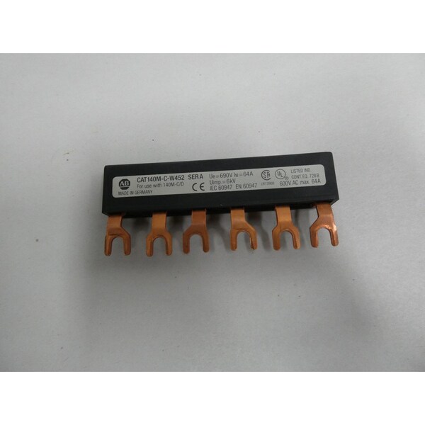 Terminal de barra colectora compacta y bloque de contacto - 140M-C-W452