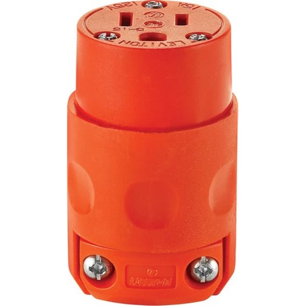 Pinpoint 515CV-0OR Conector de alambre comercial naranja de 15 amperes - PI613297