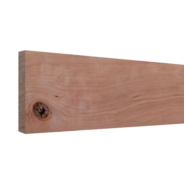 Ornamental Decorative Millwork 0.5 in. D x 1.5 in. W x 24 in. L Unfinished Natural Cherry Wood Board - BRDNAT 1-2X2X2CHER