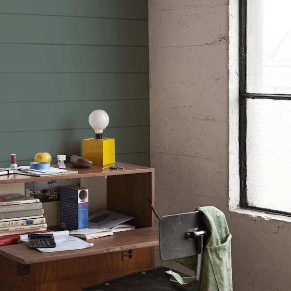 Timeline Shiplap 5.5 in. x 72 in. Engineered Wood Wall Paneling, Sage - 971