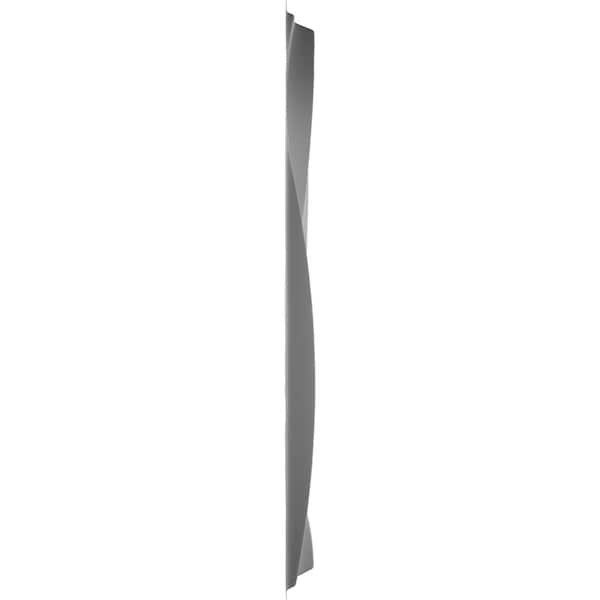 Ekena Millwork Riverbank EnduraWall Decorative 3D Wall Panel, White, 19 5/8"W x 19 5/8"H - WP20X20RVWH