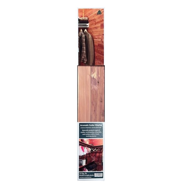 American Pacific American Pacific CedarSafe 1/4 in. H X 3-3/4 in. W X 48 in. L Wood Closet Liner Plank - G-01-3000