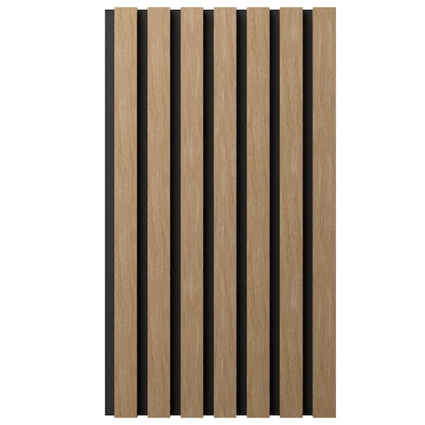 Ekena Millwork AcoustixPro Noise Cancelling Traditional Medium Slat Wall Panel - SWA1000X0500TRAB
