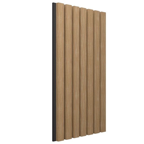 Ekena Millwork AcoustixPro Noise Cancelling Traditional Medium Slat Wall Panel - SWA1000X0500TRAB