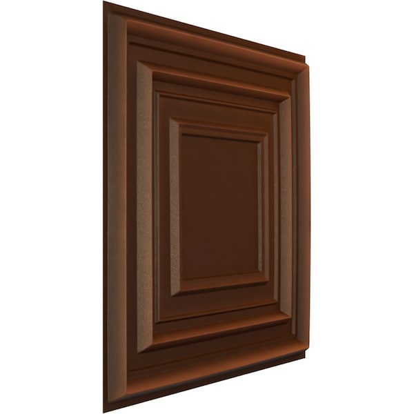 Ekena Millwork 19 5/8in. W x 19 5/8in. H Multiplex EnduraWall Decorative 3D Wall Panel, Total 32.04 Sq. Ft., 12PK - WP20X20MXDRU-CASE-12