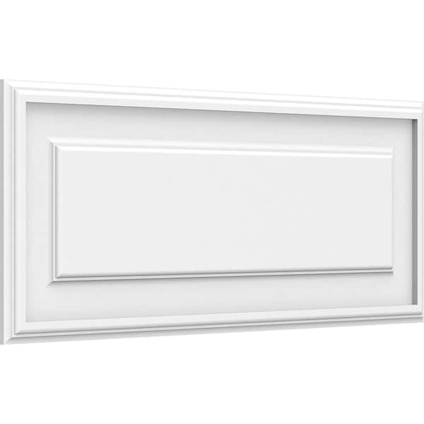 Ekena Millwork Legacy Raised Panel Decorative Wall Panel, 30"W x 12"H x 5/8"P - WALP30X12X062LEG