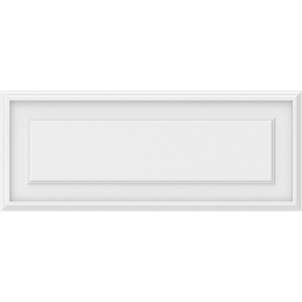 Ekena Millwork Legacy Raised Panel Decorative Wall Panel, 30"W x 12"H x 5/8"P - WALP30X12X062LEG