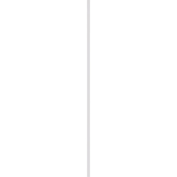 Ekena Millwork 40"H x 94 1/2"W Framed Beadboard PVC Wainscot Paneling Kit - WPK40X94FBD