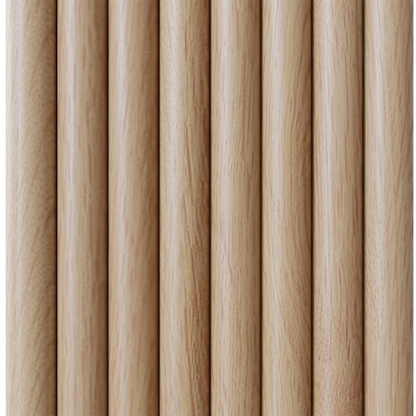Designs Of Distinction 1-1/2" Single Bead Tambour - Red Oak (12"W x 48"L) - 011248106AK1