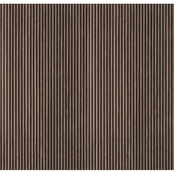 Msi Sample 3D Tawny Fluted Wood Slat Acoustic Sound Absorbing Wall Paneling - ZOR-MD-0643-SAM