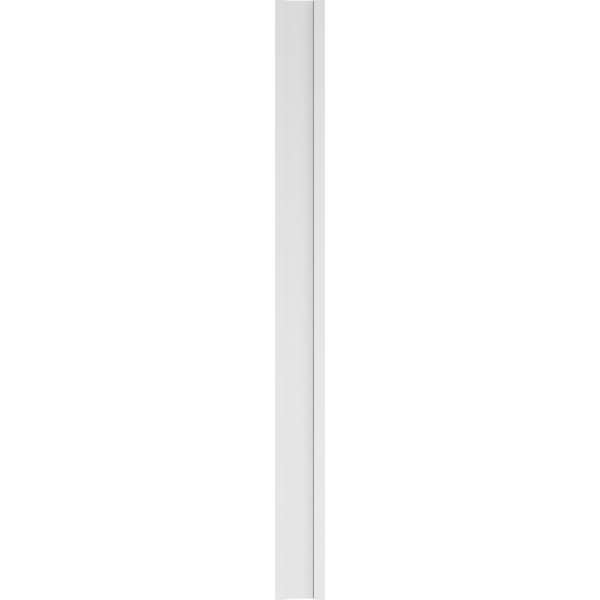 Ekena Millwork Raised Panel PVC Pilaster w/Standard Capital & Base, 9"W x 108"H x 2"P - PILP09X108RP01-2