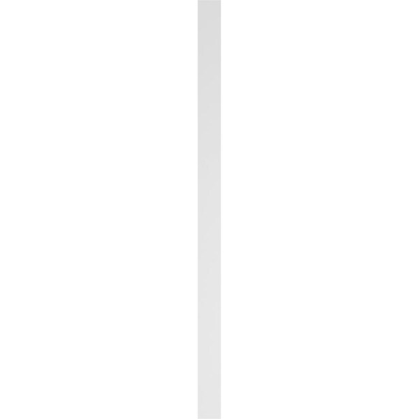 Ekena Millwork Raised Panel PVC Pilaster w/Decorative Capital & Base, 4W x 72H x 2P, PR - PILP04X072RP02-2